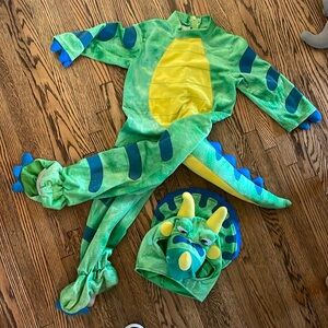 Plush Dinosaur Costume